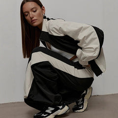 perfect travel outfit women pant suit