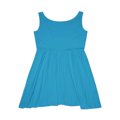 Chic Geometric Print Skater Dress: Elevate Your Summer Style! Versatile Summer Dress I Lightweight Dress I Pool Party Fashion I Summer Style - Best Gifter Ever: Everyday Items and Unique Gifts for Ski, Snowboard, Travel, and More