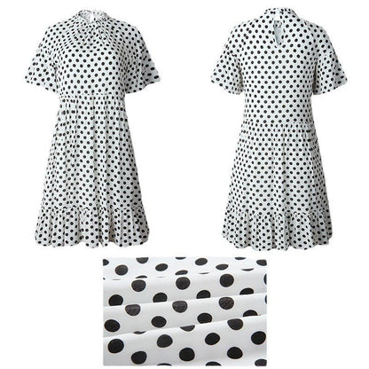 Chic Polka Dot Chiffon Dress for Millennials & Gen Z - Perfect for Spring, Summer, and Fall - Best Gifter Ever: Everyday Items and Unique Gifts for Ski, Snowboard, Travel, and More