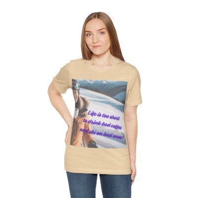 Graphic tee for layering. Everyday t-shirt for men. Trending tee for women.