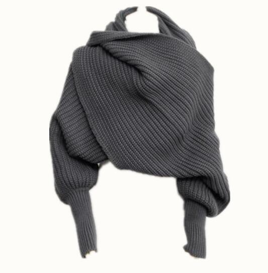 Cozy Neckline Sweater. Modern Women's Cardigan. Two-Way Wear Sweater. Capsule Closet Staple.