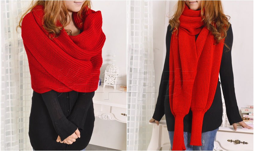 Elegant Knit Cardigan. Fall Capsule Wardrobe Piece. Cozy Convertible Sweater. 