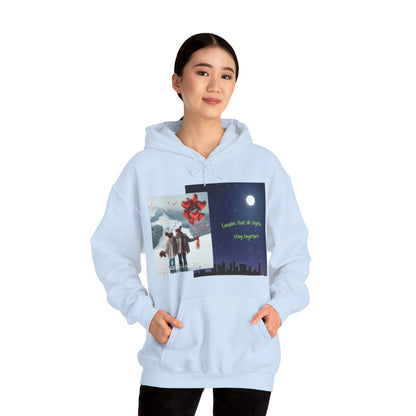 Couples That Ski Together Stay Together Hooded Sweatshirt for Men and Women - Best Gifter Ever: Unwrap Your Passion: Ski. Snowboard. Travel. Love. Play. Shop.