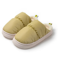 soft polyester house shoes, anti slip fuzzy slippers, pastel cozy slippers, winter house shoes for women,