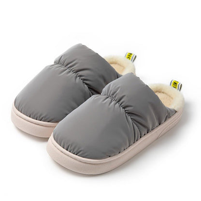 cozy winter slippers for women, fuzzy pastel house shoes, slip on slippers with anti slip sole,