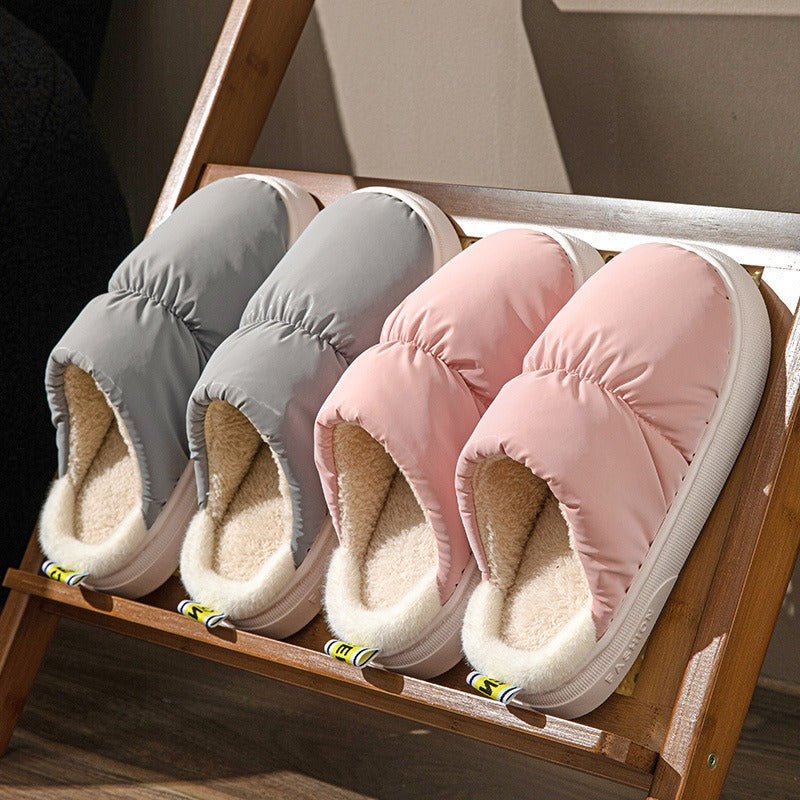pastel winter slippers size 36-45, fuzzy slip ons for women