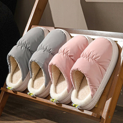 pastel winter slippers size 36-45, fuzzy slip ons for women
