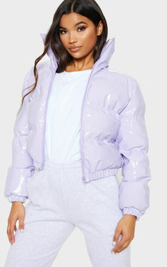 Youthful Snow Day Style. Sleek Women's Coat. Fashion-Forward Winter Layer. 