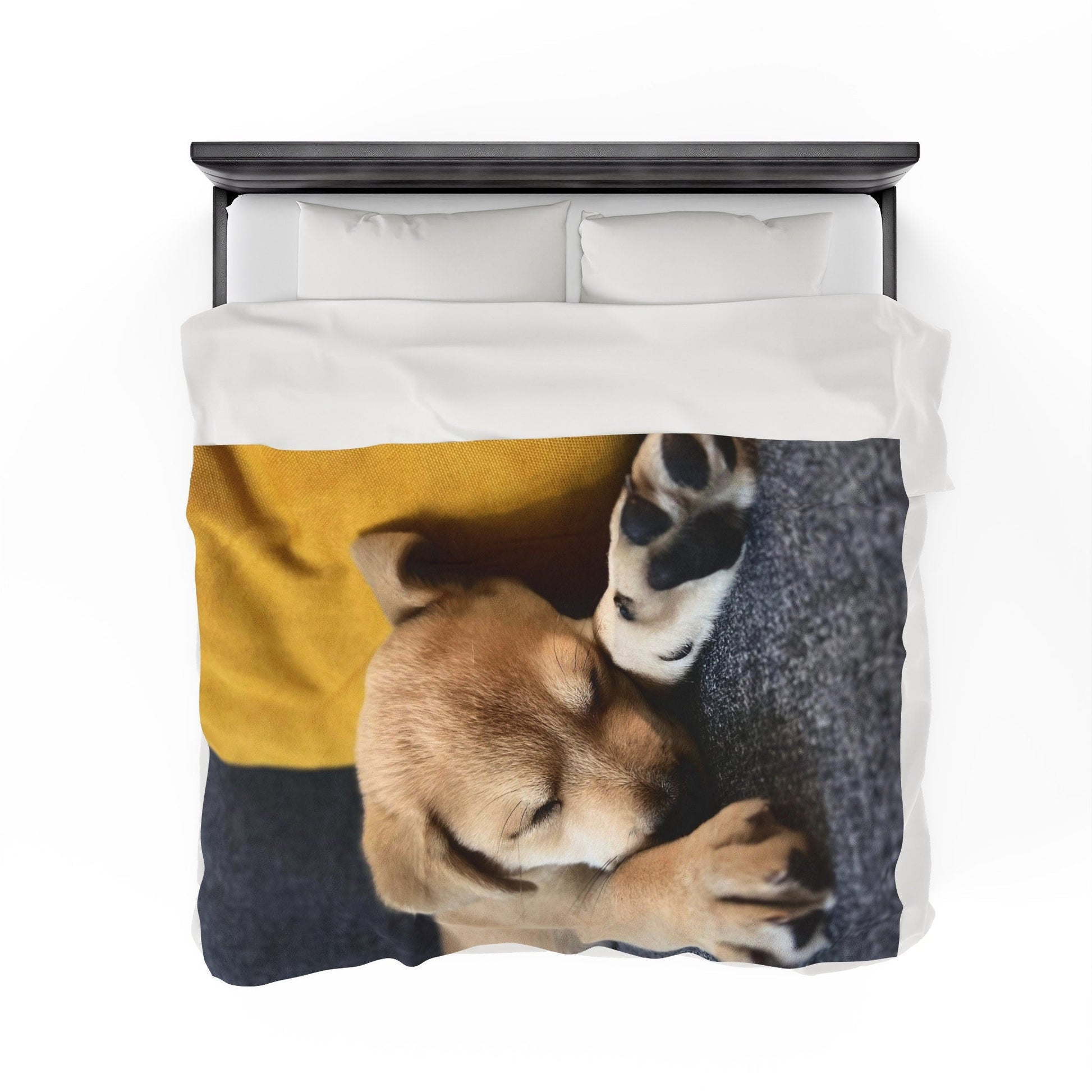 Sleeping Puppy Blanket – Cute Puppy Throw Blanket and Perfect Gift for Pet Lovers and Kids