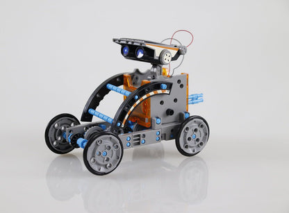 Solar Robot Kit With 13 Models. Educational Toy For Curious Minds. Robot Toy For Hands-On Learning. Solar Powered Science Kit.