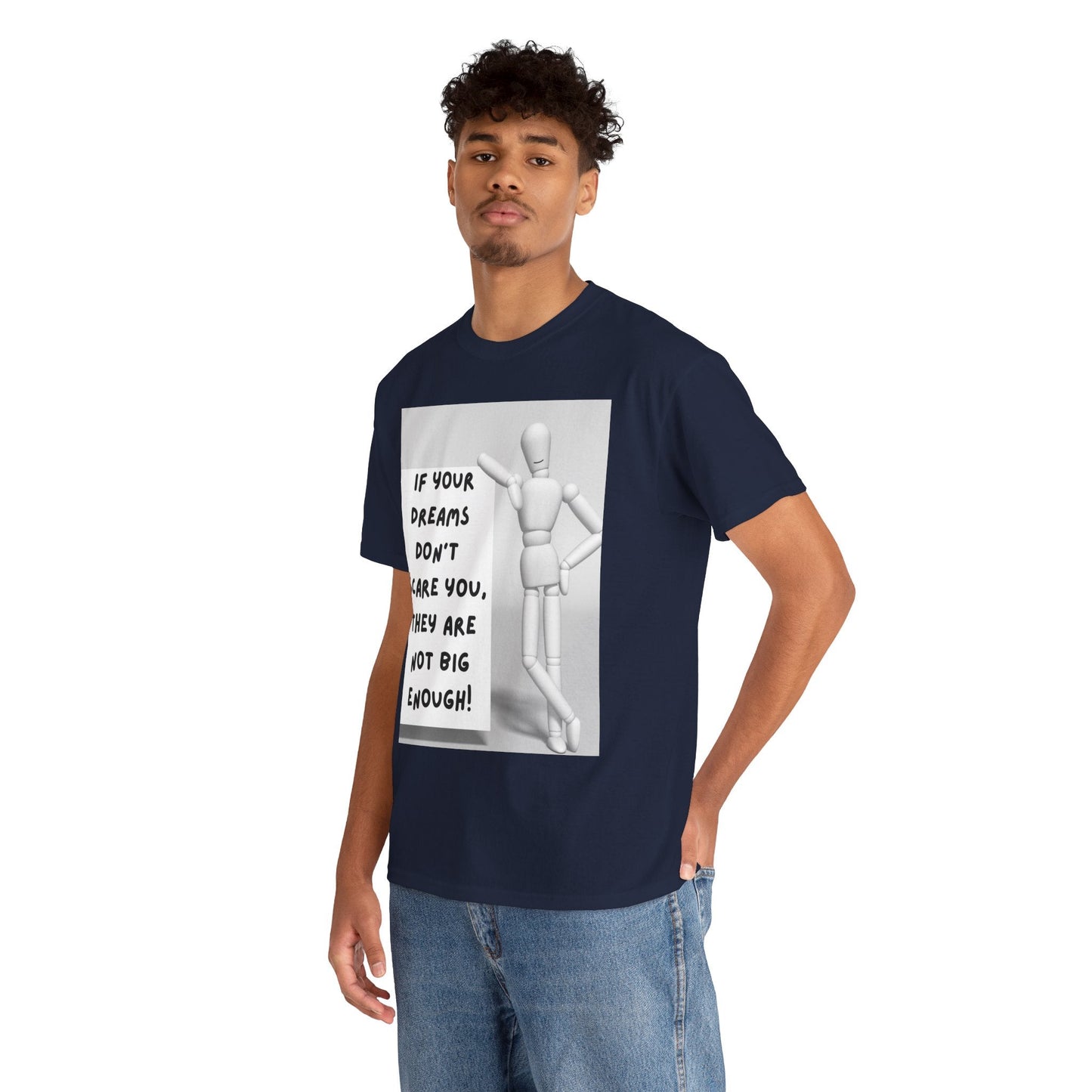 Dream Big Unisex Cotton Tee. Original Design Collection - Mix and Match. Perfect Graduation Gift. Modern Fit.