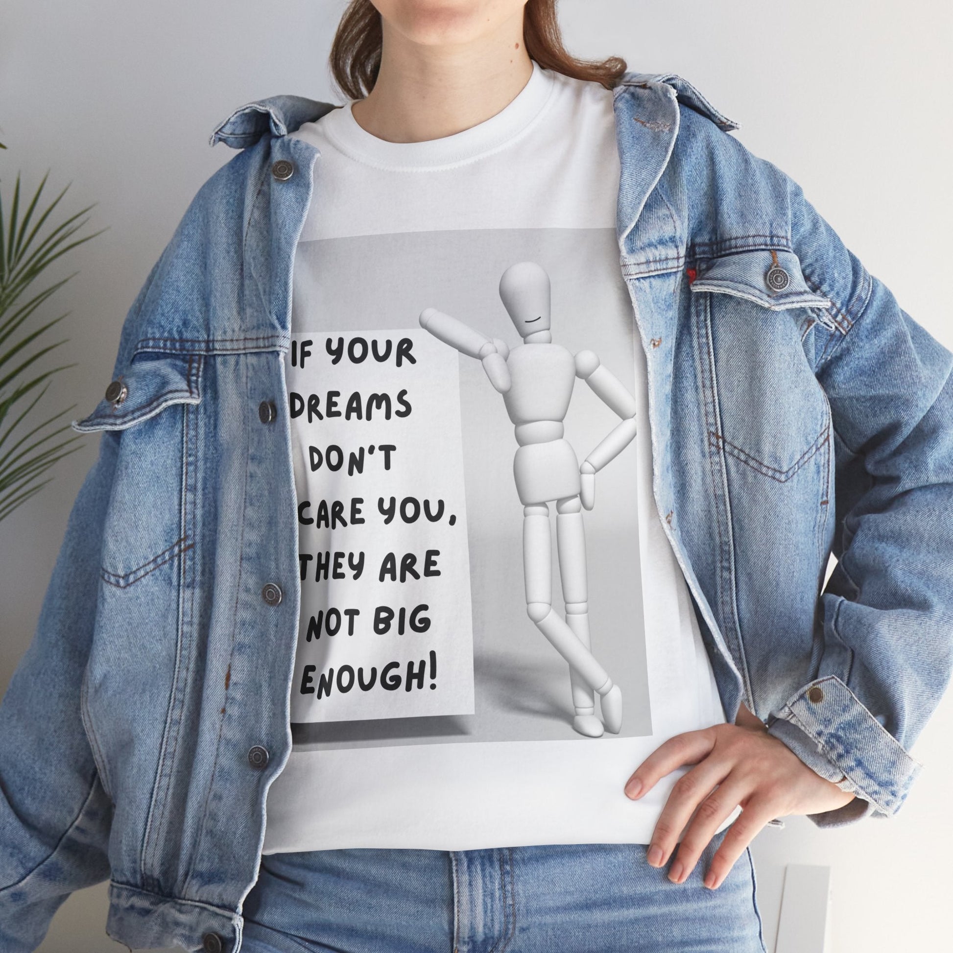 Dream Big Unisex Cotton Tee. Original Design Collection - Mix and Match. Perfect Graduation Gift. Modern Fit.