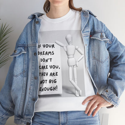 Dream Big Unisex Cotton Tee. Original Design Collection - Mix and Match. Perfect Graduation Gift. Modern Fit.