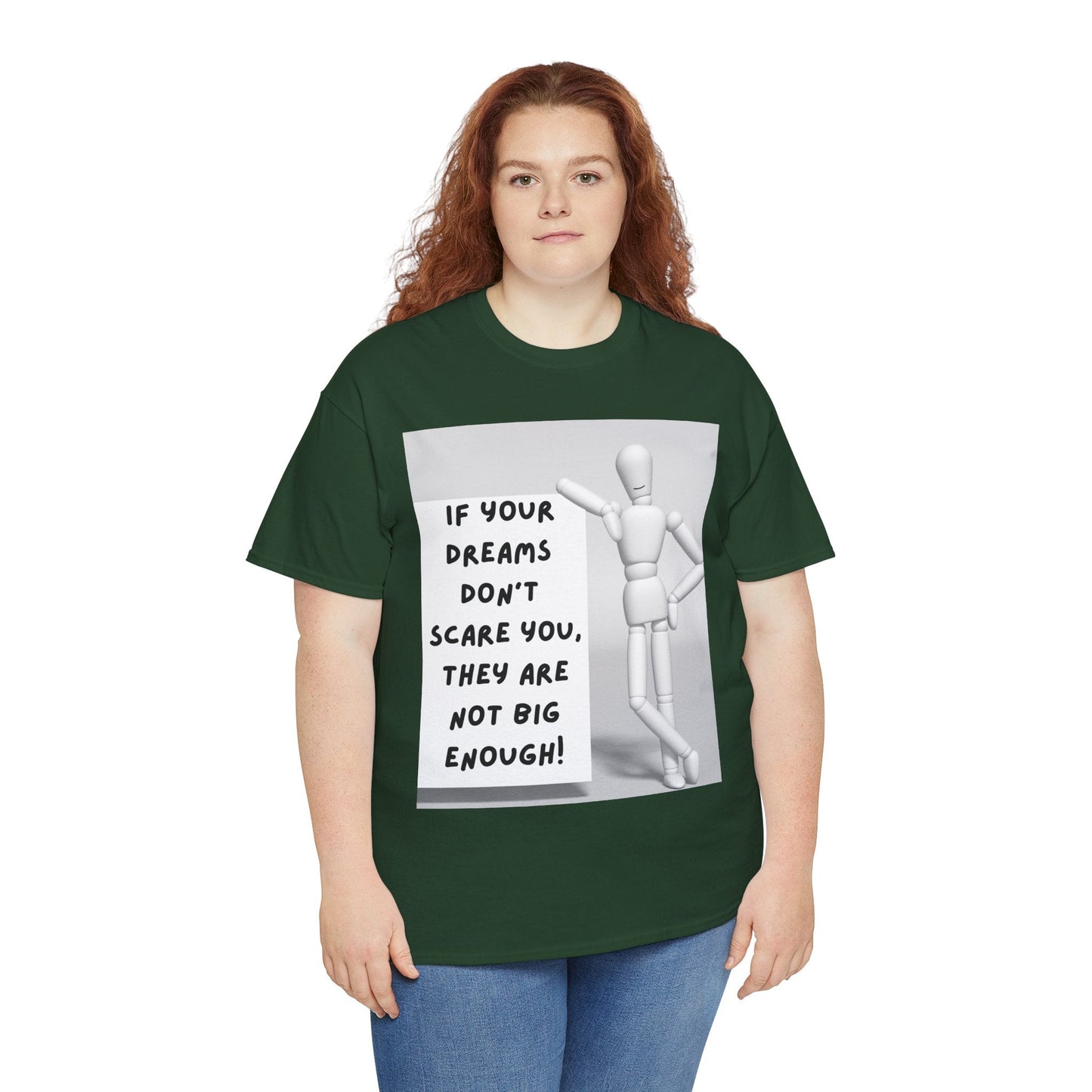 Dream Big Unisex Cotton Tee. Original Design Collection - Mix and Match. Perfect Graduation Gift. Modern Fit.
