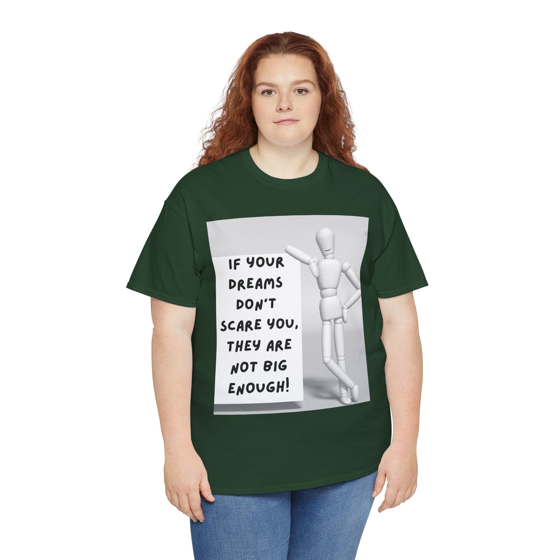 Dream Big Unisex Cotton Tee. Original Design Collection - Mix and Match. Perfect Graduation Gift. Modern Fit.