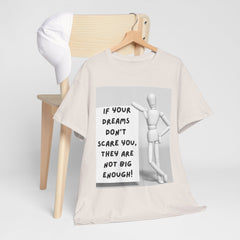 Dream Big Unisex Cotton Tee - Dare to Dream with Style. Original Design Collection - Mix and Match. Perfect Graduation Gift. Modern Fit. - Best Gifter Ever: Unwrap Your Passion: Ski. Snowboard. Travel. Love. Play. Shop.