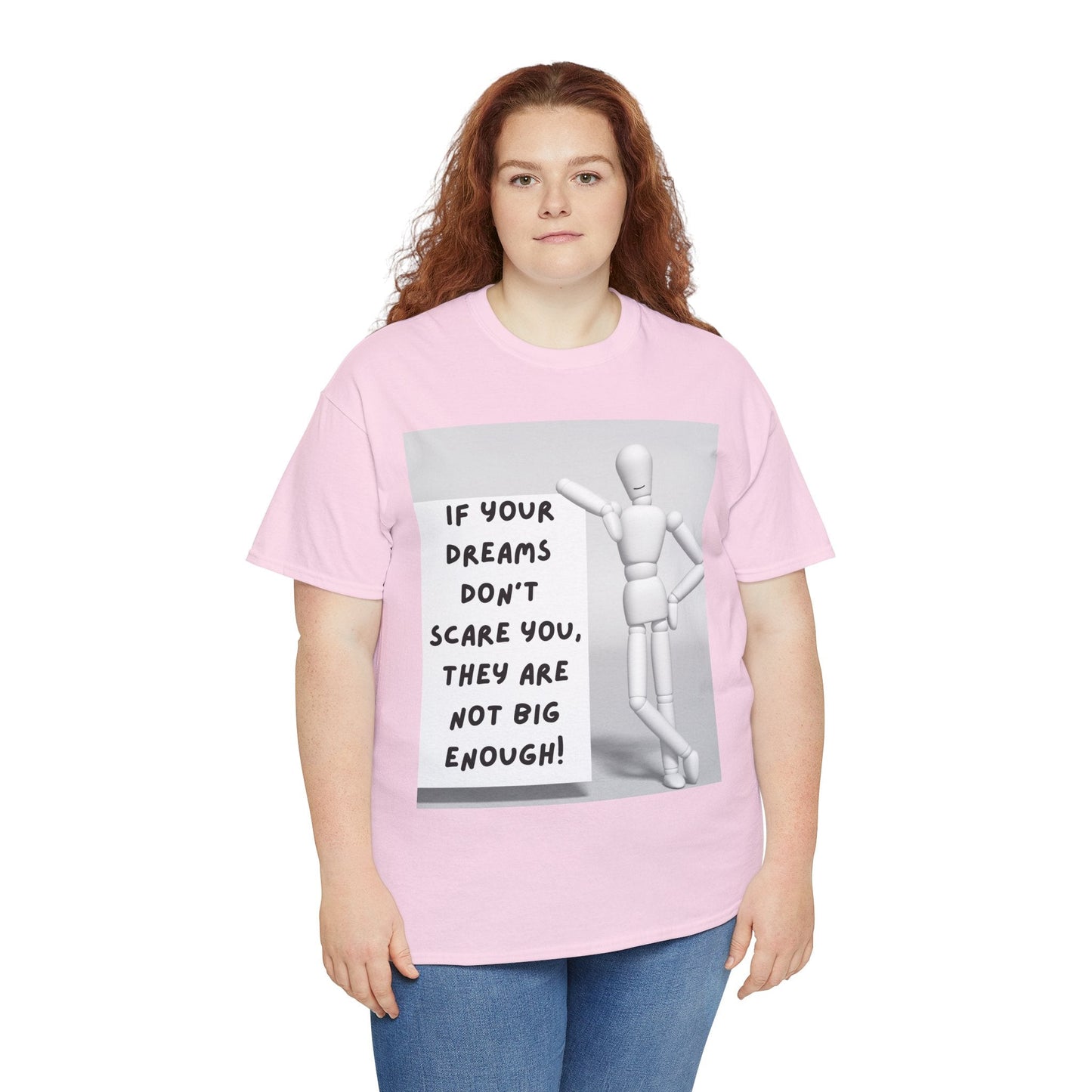 Dream Big Unisex Cotton Tee. Original Design Collection - Mix and Match. Perfect Graduation Gift. Modern Fit.