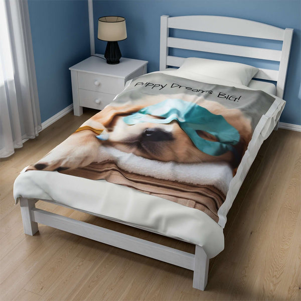 Dreamy Dog Lover’s Blanket: Ultimate Softness and Warmth for You and Your Furry Friend
