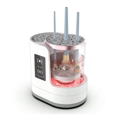 Makeup Brush Sanitizer For Healthy Skin. Luxury Beauty Gift For Her. Makeup Brush Holder With Drying Feature. 