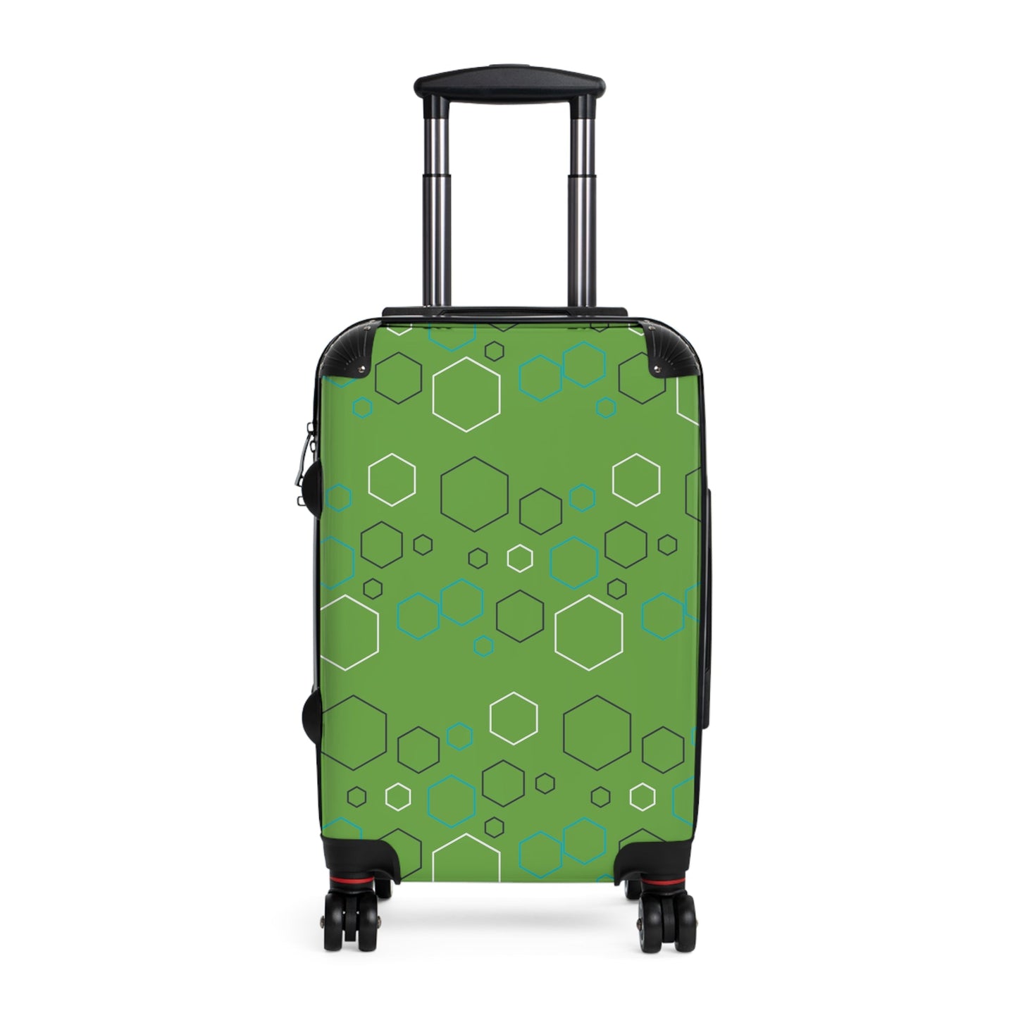 Elegance in Motion - Best Carry-On Suitcase Ultra - Light Geometric Carry - On with TSA Lock & 360 Wheels