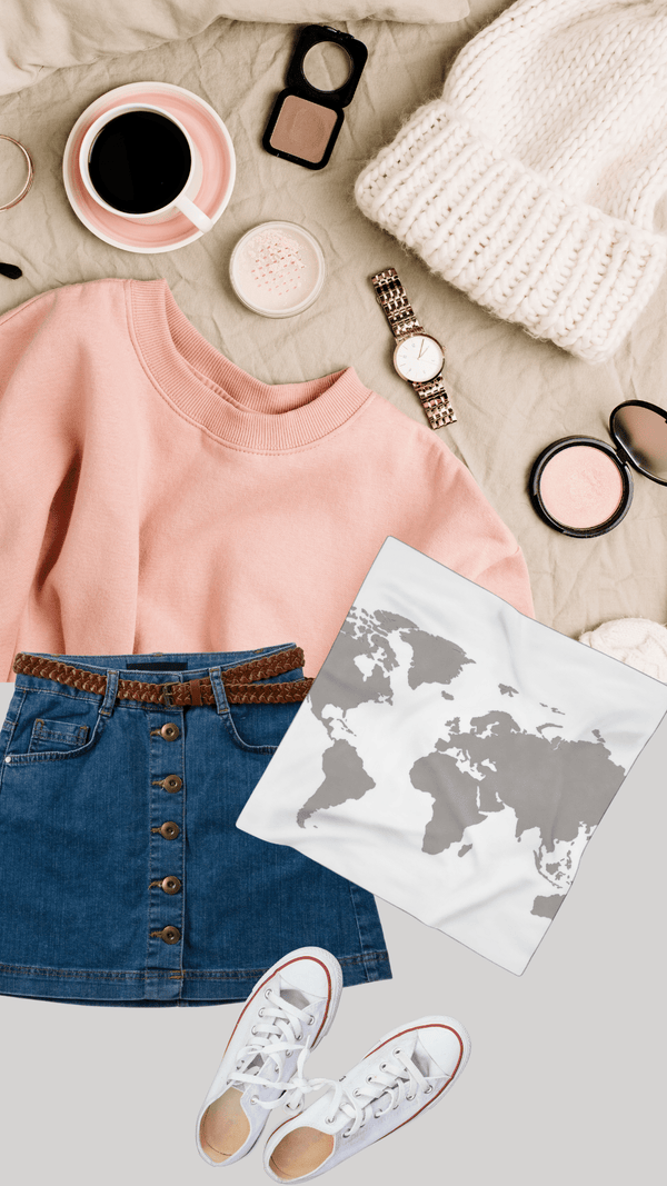 Elegant Neutral Tones Scarf: Light and Airy Fashion Accessory.