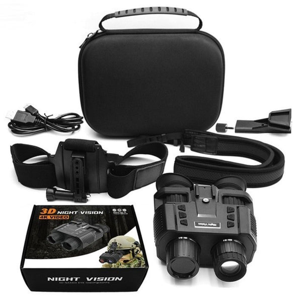 Elite Outdoorsman’s Dream: Waterproof 3D Night Vision Goggles w/ Neck & Head Strap