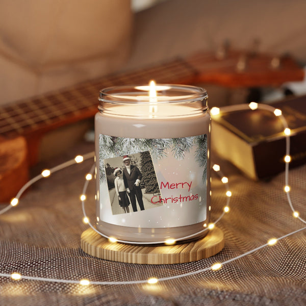 Eternal Bonds: Vintage Soy Candle for Lifelong Friendships. Natural and Long Lasting. Christmas Scent.