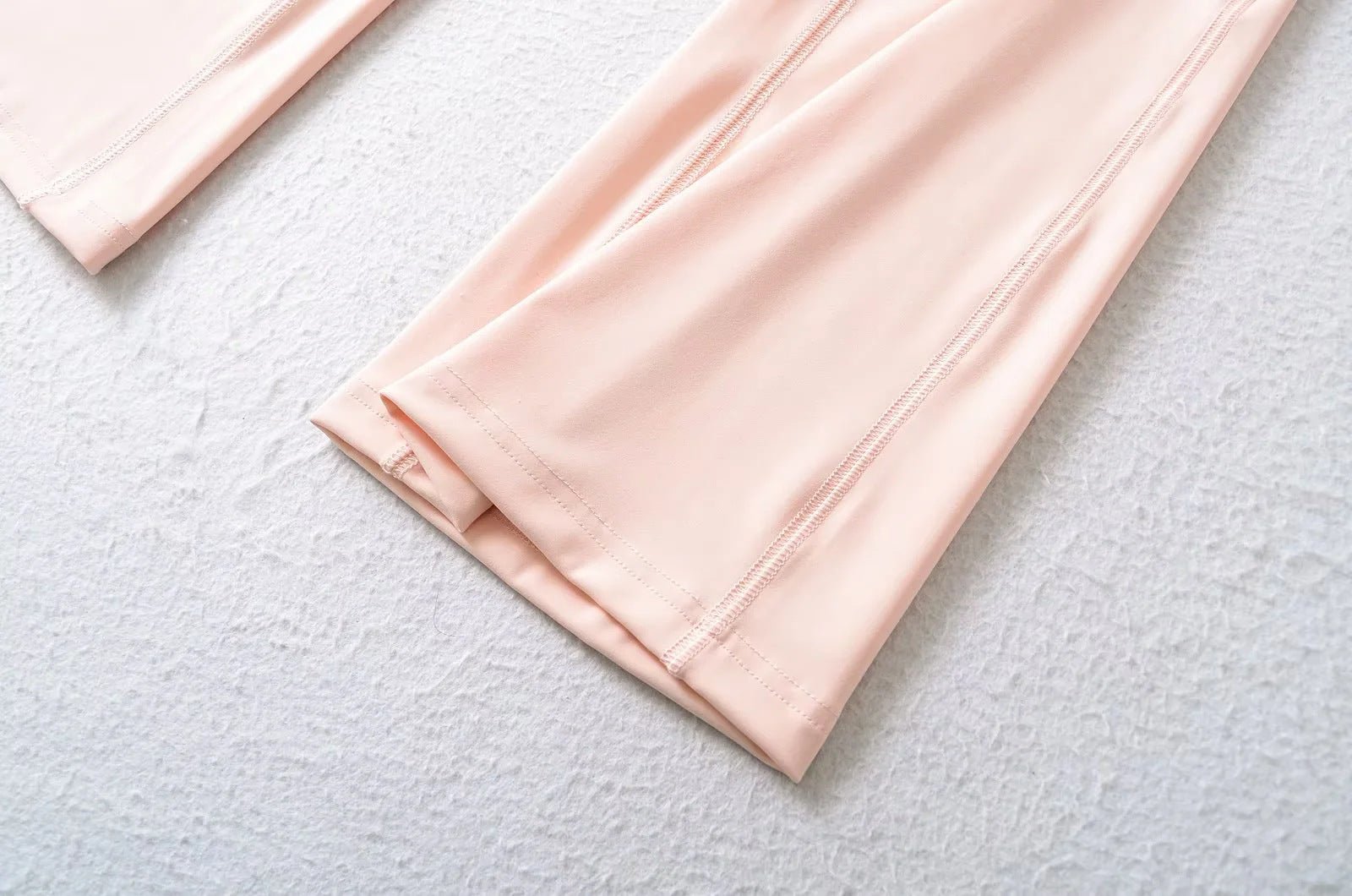 Nylon spandex yoga fabric with medium stretch close‑up