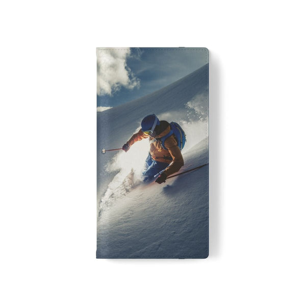 Foldable Phone Cover for Winter Enthusiasts | Secure Card & Cash Slots | Compatible with iPhone 11 PRO, iPhone 12, iPhone 13, Samsung Galaxy S22