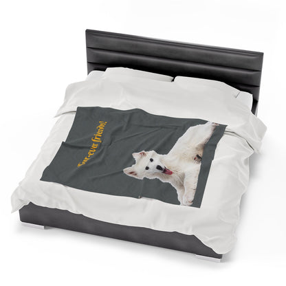 Accent sofa throws. Best gift ever for pet pals and dog lovers.