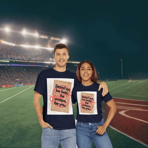 Unique Inspirational Tee: Stand Out, Be Bold, Be You! Best Motivational T-Shirt, Great Inspirational Gift”