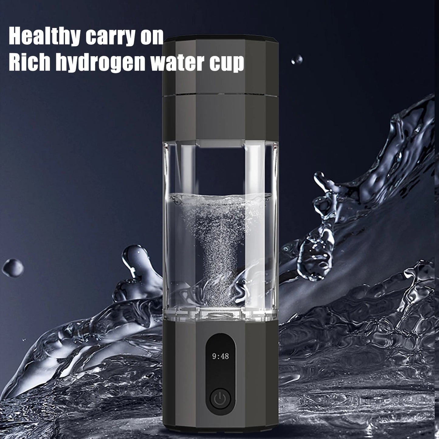 Blood Sugar Improvement. Food Grade PC. Quick Hydrogen Production. Better Hydration. 