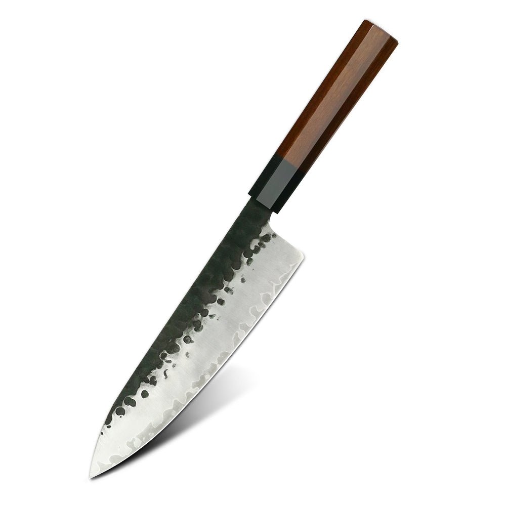 Exotic kitchen knife set. Durable chef's knives. Best wedding gift idea. Anniversary gift for chefs. Must-have knives for every kitchen.