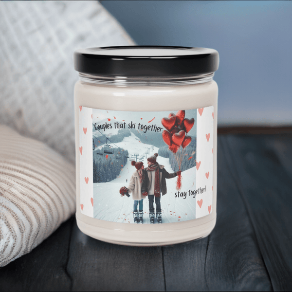 Hit the Slopes of Love with Our ‘Couples that Ski Together, Stay Together’ Soy Candle