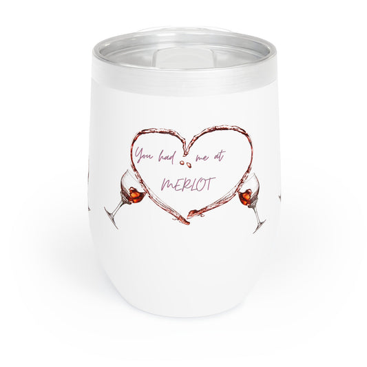 Hot or Cold Stainless Steel Tumbler - YOU HAD ME AT MERLOT. Mix and Match for You Own Unique Set! - Best Gifter Ever: Unwrap Your Passion: Ski. Snowboard. Travel. Love. Play. Shop.
