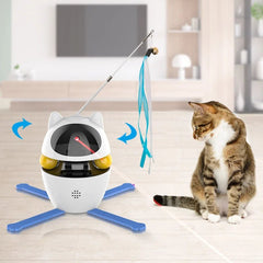 Red Dot Laser Toy for Pets. Negative Ion Air Purifier for Pets. Cat and Dog Toy Combo.