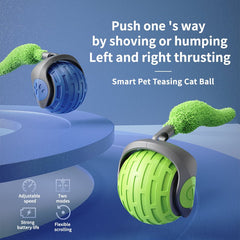 Innovative tech toy for your pet. Separation anxiety training aid. Self-entertaining dog. Happy cats.