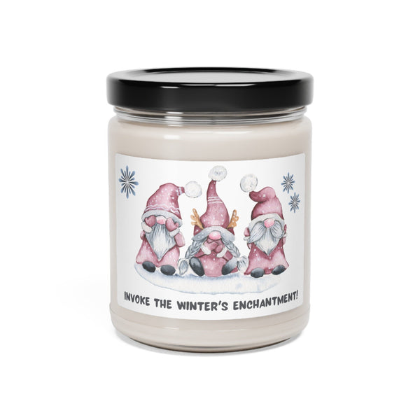 Invoke Winter’s Enchantment with Our Immersive Soy Candle in a Glass Jar. Aromatherapy. Serene Moments.