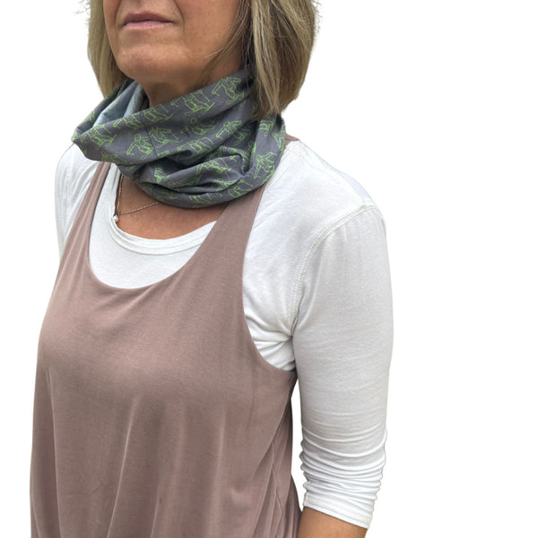 Lightweight Neck Cover & Tube Scarf, Headband, Scrunchie and More!