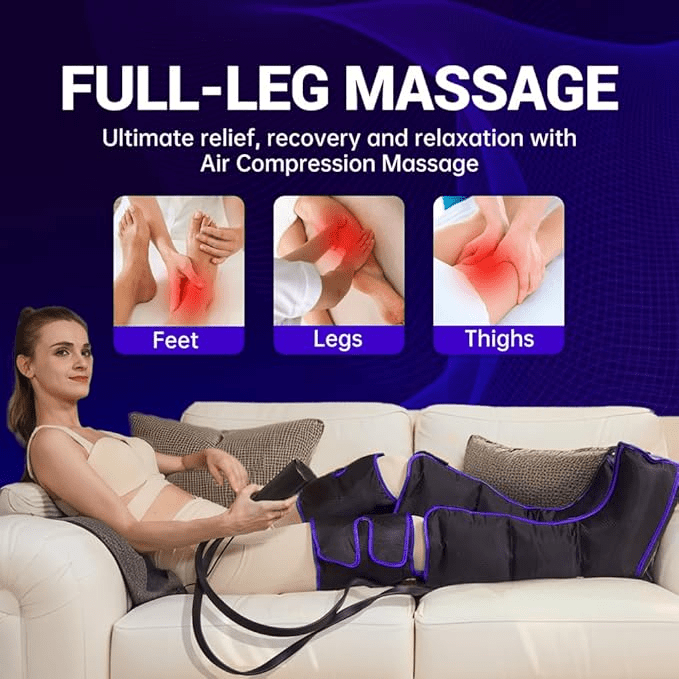 Circulation Booster Leg Massager. Leg Massager For Fibrotic Tissue Relief. Comfortable Leg Massager For Home Use. Leg Massager With Customizable Settings. Foot To Thigh Air Compression Boots. Leg Massager For Chronic Leg Pain. 