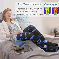 Lipedema Management Leg Massager – Full Compression Boots with Heat & Lymphatic Drainage Therapy - Best Gifter Ever Lipedema Compression Boots,