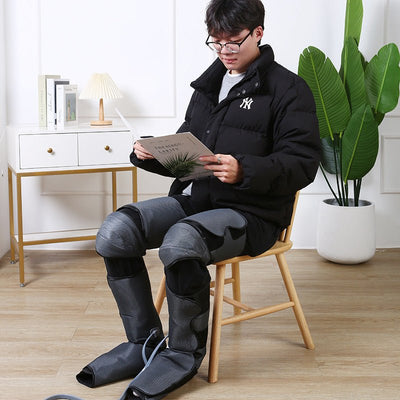 Lipedema Management Leg Massager – Full Compression Boots with Heat & Lymphatic Drainage Therapy