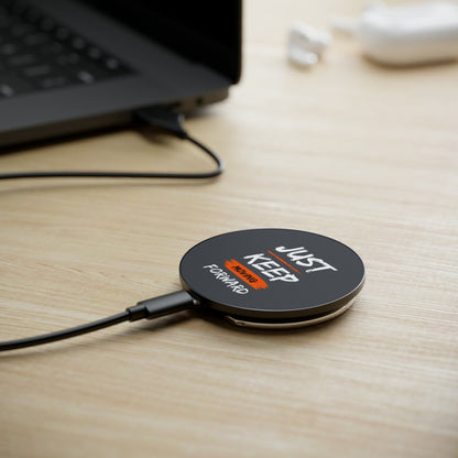 Magnetic Induction Charger with inspiration and attitude! Just keep moving FORWARD! Technology with personality! Great gift idea too! - Best Gifter Ever: Unwrap Your Passion: Ski. Snowboard. Travel. Love. Play. Shop.