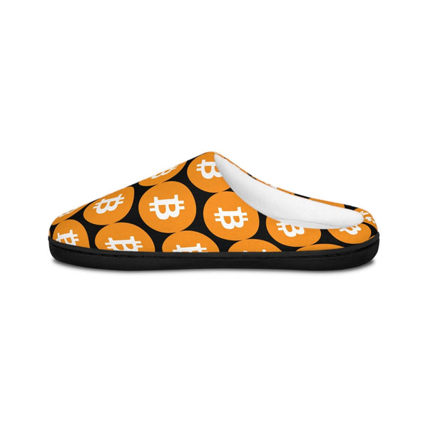 Men's Bitcoin Logo Indoor Slippers – BTC Bull Run Special