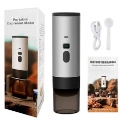 Money-Saving 3-in-1 Portable Coffee Maker – Ground & Capsule Travel Espresso Machine