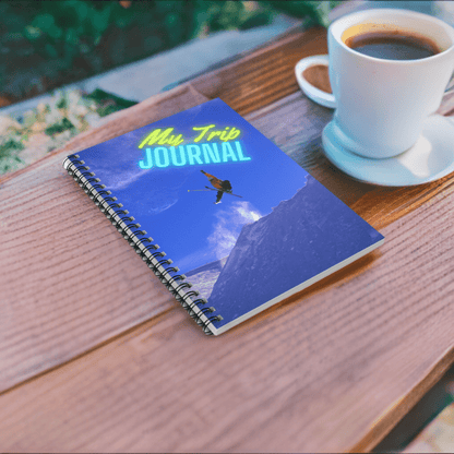 “My Trip Journal” Spiral Notebook: Where Adventures Take Flight. Notepad. - Best Gifter Ever: Unwrap Your Passion: Ski. Snowboard. Travel. Love. Play. Shop.