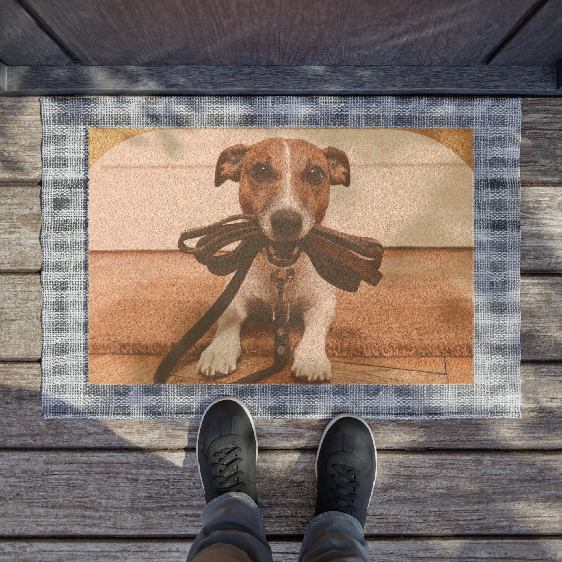 Best front doormat for homes with pets.