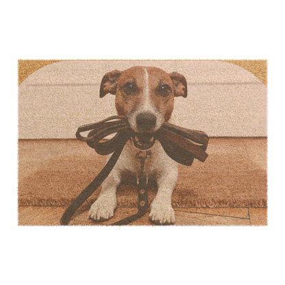 “Pawsitively Welcoming” Dog-Inspired Doormat: A Perfect Greeting for Dog - Loving Homes