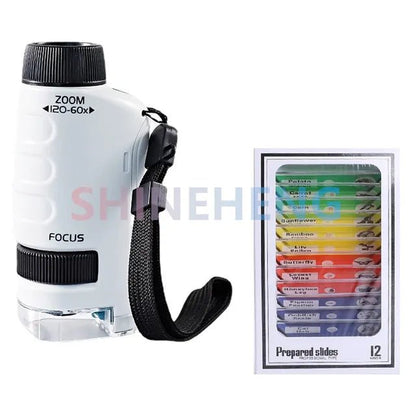 Microscope For Outdoor Learning. Microscope For Travel Exploration. Microscope For Early STEM Education.