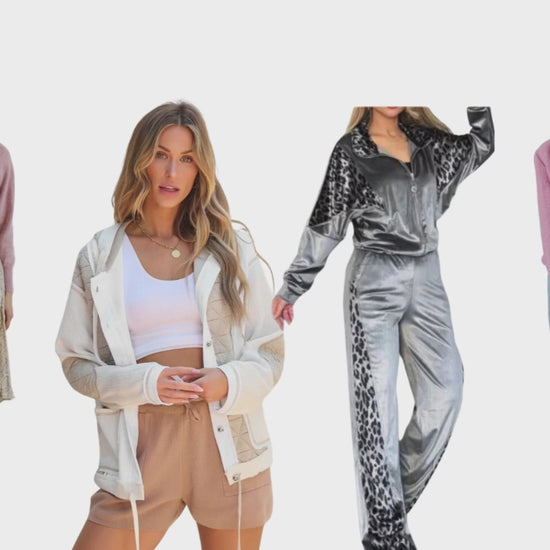 Fashion forward from Best Gifter Ever. Leopard print, pant set, hooded jacket, anit-theft backpack, Y2K fashion, jeans and more.